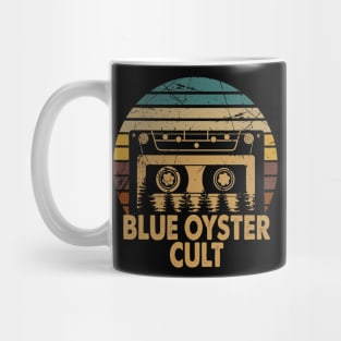 Design Blue Öyster  Proud Name Retro 70s 80s 90s Gift Mug